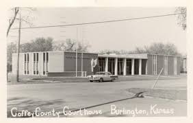 Coffey County Courthouse Burlington Ks Built 1964 Architect Kiene Bradley Courthousehistory Com Burlington Courthouse Kansas