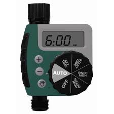 Orbit 1 Port Single Dial Timer 62056 The Home Depot Water Timer Sprinkler Timer Timer