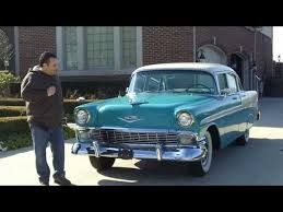I love four door cars. 1956 Chevy Bel Air 4 Door Classic Muscle Car For Sale In Mi Vanguard Motor Sales