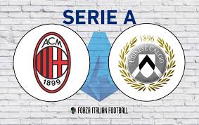 Watch udinese calcio vs ac milan live online. Ac Milan V Udinese Official Line Ups Forza Italian Football