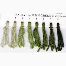Crewel Wool Early English Green 542