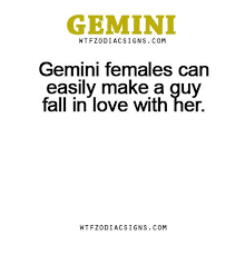 When he gives his love to someone, he often neglects to pay attention to red flags and dangerous behaviors that will break his heart. Gemini Females Can Easily Make A Guy Fall In Love Fun Zodiac Gemini Traits Gemini Quotes Gemini Life