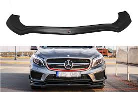 Lame Du Pare Chocs Avant Splitter Mercedes Benz Gla 45 Amg Suv X156 Avant Facelift Textured Notre Offre Mercedes Gla X156 Amg Maxton Design