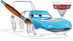 Mater tells the story of how he was a detective investigating a mystery. New Character Cars 3 The King Coloring Book Pages Video For Kids Episode 47 Youtube