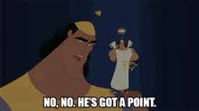 I told her i would not do that because we both know he had. He Has A Point Gifs Tenor