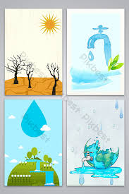 Water and sanitation for all by 2030. Vector Creative Drawing World Water Day Environmental Protection Poster Background Image Backgrounds Ai Free Download Pikbest