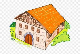 Maybe you would like to learn more about one of these? House Brick Large Orange Pink Windows Door Old Stone House Clipart Free Transparent Png Clipart Images Download