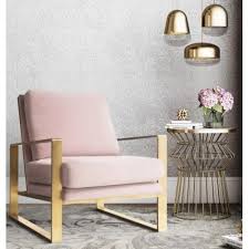 ( 0.0 ) out of 5 stars current price $335.94 $ 335. Mauve Pink Blush Velvet Gold Frame Lounge Chair Furniture Velvet Chair Living Room Chairs