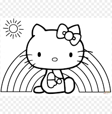 Cats are the most popular pets in the world after the fishes, but before the dogs. Color Rainbow Coloring Pages Png Image With Transparent Background Toppng