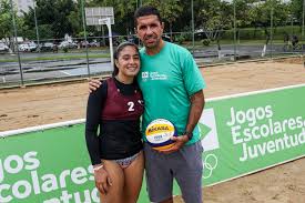 11:32 brasil vence coreia do sul em estreia no vôlei feminino nas olimpíadas. Pai Observador E Filha Jogadora Familia Carvalhaes Representa O Volei De Praia Nos Jogos Escolares