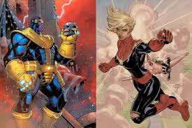 After thanos successfully destroyed half of the universe's population with the infinity stones, he teleported himself to this farm on the garden with the space stone and watched the sunset in his farm.1 twenty one days after completing his goal, thanos destroyed the stones, leaving him badly wounded. Captain Marvel Vs Thanos Who Would Win Comics And Movies Fiction Horizon