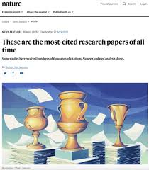 Nature：被引35 万次的论文，居然不是诺奖级成果？-科睿研究院