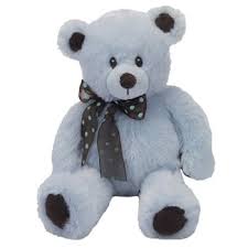 Blue Beary The 7 Inch Blue Teddy Bear By First And Main Teddy Bear Jumbo Teddy Bear Musical Teddy Bears