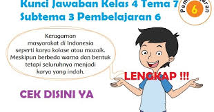 Berikut ini adalah pembahasan dan kunci jawaban ppkn kelas 7 semester 2 halaman 134, 135 bab 5 kerjasama dalam berbagai bidang kehidupa. Kunci Jawaban Kelas 4 Tema 7 Subtema 3 Pembelajaran 6 Simple News Kunci Jawaban Lengkap Terbaru