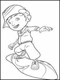 He is a young boy with the unique ability to manipulate elements with the help of his power band. Printable Coloring Pages For Kids Boboiboy 8 Coloring Books Online Coloring Pages Coloring Pages For Kids