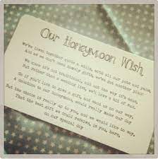 No Gifts Honeymoon Wish Wedding Invitations Stationery Honeymoon Wish Invitations