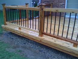 Wood Deck Railing Design Ideas Metal Deck Railing Deck Railing Design Deck Balusters