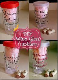 Diy Personalized Insulated Wine Glass Tumblers Diy Wine Glass Decorating Plastic Cups Wine Glass