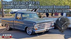 Supercharged Coyote Powered F100 Built By Kc S Paint Shop What The Truck Ep 19 Youtube
