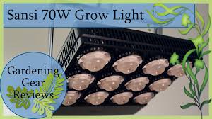 Helping you appreciate the real and vivid appearance of your lovely plants at any time. Sansi 70w Led Grow Light Review Youtube