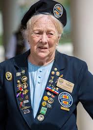 Donna-Marie Crowell, life member of the Vietnam Veterans