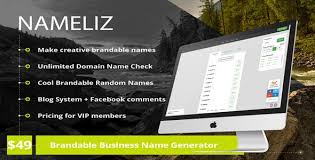 Nameliz Brandable Business Name Generator Name Generator Business Names Domain Name Generator