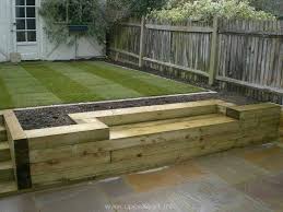 See more ideas about railway sleepers, sleepers in garden, railway sleepers garden. Outdoor Pallet Ideas Upcycle Art Garden Seating Sleepers In Garden Sloped Garden