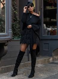 Six Black Winter Outfit Ideas 2018 Fashion Trends Fashion Winter Fashion Outfits Black Women Fashion