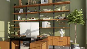 View more product details and shop our catalog. Mid Century Modern Masculine Green Office Mid Century Modern Style Home Office Design Ideas