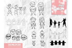 Download Free Stick Family Svg Png Dxf Eps Cut File