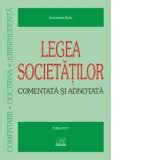 Reglementeaza regimul societatilor comerciale (legea societatilor comerciale nr. Legea Societatilor Comentata Si Adnotata Editie Actualizata La 1 Ianuarie 2017 Sebastian Bodu