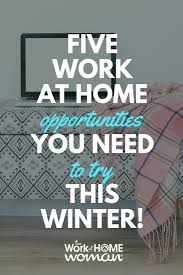 Reviewing curriculum or preparing a lesson plan. 5 Work At Home Opportunities You Need To Try This Winter