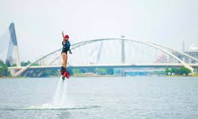 Marina putrajaya is managed by marina putrajaya sdn. Flyboarding Experience At Marina Putrajaya Tourplus Tickets Attractions