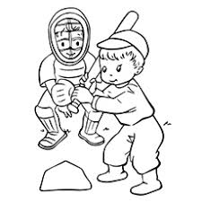 Welcome to the free baseball coloring pages of colormountain.com please be sure to check out our other sports related colring pages and sheets. Top 20 Baseball Coloring Pages For Toddlers