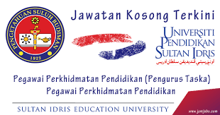 Maklumat kekosongan ini adalah seperti yang diiklankan. Jawatan Kosong Universiti Pendidikan Sultan Idris Upsi Job Sultan Places To Visit