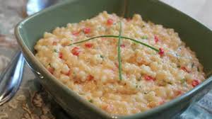 He follows this with a corn polenta with mushroom ragout, a meal that even meat lovers will. Israeli Couscous Cheese Easy Mac Cheese Recipe Using Israeli Couscous Youtube