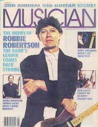Robbie robertson would say yes. Bill Flanagan The Return Of Robbie Robertson