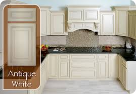 Antique White Kitchen Cabinets By Mk Wood Feature An Old World White Finish Their An Antique White Kitchen Kitchen Cabinet Styles Painting Kitchen Countertops