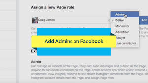 Under the administrators tab , click on the ' add ' button and add corp.template.help@gmail.com. How To Add An Admin To Facebook Page 2017 Youtube