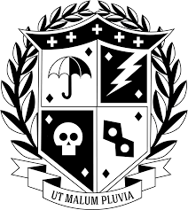 Ut Malum Pluvia When Evil Rains Pegatinas Bonitas Arte De Paraguas Portadas De Pantalla