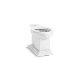 Inspired by elegant architecture, this memoirs toilet with stately design merges crisp, clean style with water conservation. Kohler K 5626 0 Memoirs Comfort Height Elongated Toilet Bowl With Concealed Trapway In White General Plumbing Supply Inc Showroom