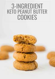 Keto Peanut Butter Cookies Recipe Low Carb Sugar Free Gluten Free Cookies Made With Only 3 Ingr Keto Peanut Butter Cookies Keto Cookie Recipes Keto Cookies