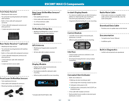The windshield mount has improvements compared to previous versions like the passport max. M7r Front Radar Receiver User Manual Installation Escort Orporated