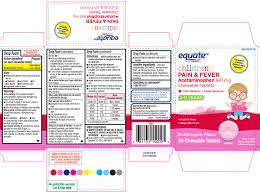 Pain And Fever Childrens Tablet Chewable Wal Mart Stores Inc