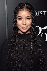 10 Celebrity Inspired Ways To Rock Knotless Box Braids Braids With Curls Girls Braids Braided Hairstyles