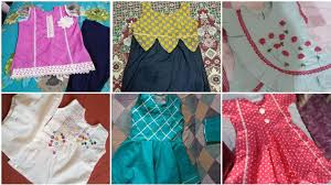 Kurtas for office or your work not just make you look presentable but also keeps you comfortable all though the day. Baby Girl New Cotton Lawn Handmade Summer Dresses Designs 2021 Fashionbeauty Youtube
