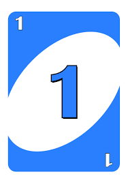 Blue 1 Uno Card Google Search Uno Cards Cards Kids Cards