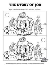 The Story Of Job Kids Spot The Difference Your Kids Will Love Discovering All There Is To Find In This Playful Art And Craft Videos Book Origami Bible Crafts