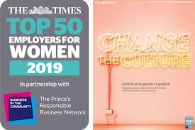 The Times Top 50 Employers For Women 2019 Winners Global Senior Executive Jobs The Times The Sunday Times