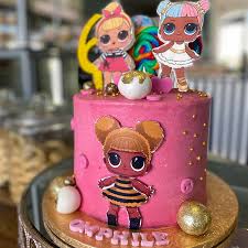 Buy products such as l.o.l. Lol Pink Buttercream Cake Miss Cake